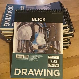Blick Drawing Pad 9x12 NWT